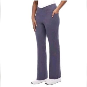 Jockey Cross Waist Side Pockets Yoga Pant Portland Plum Women purple Size xl